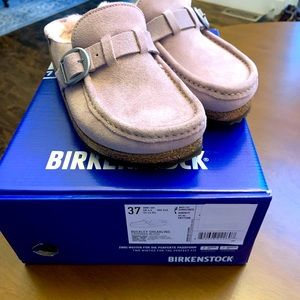Brand new Birkenstock Shearling Clogs